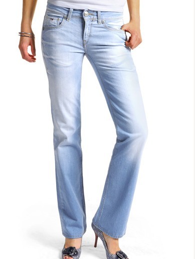 Lady's light blue jeans LD008